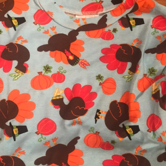 EUC Thanksgiving Pajamas - Picture 2 of 6